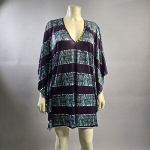 Vix Small Striped Swim Coverups